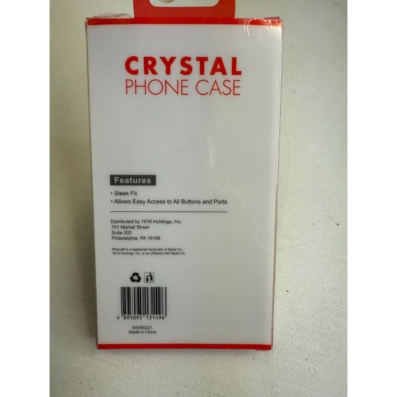 iPhone 13/13 Pro Phone Case Clear Flowers Floral 3D Bling Cute Cover Pink - Picture 3 of 4